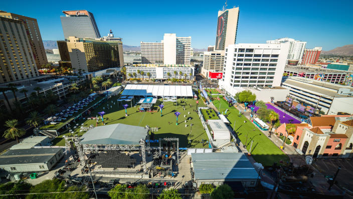 El futuro del Downtown Las Vegas Events Center