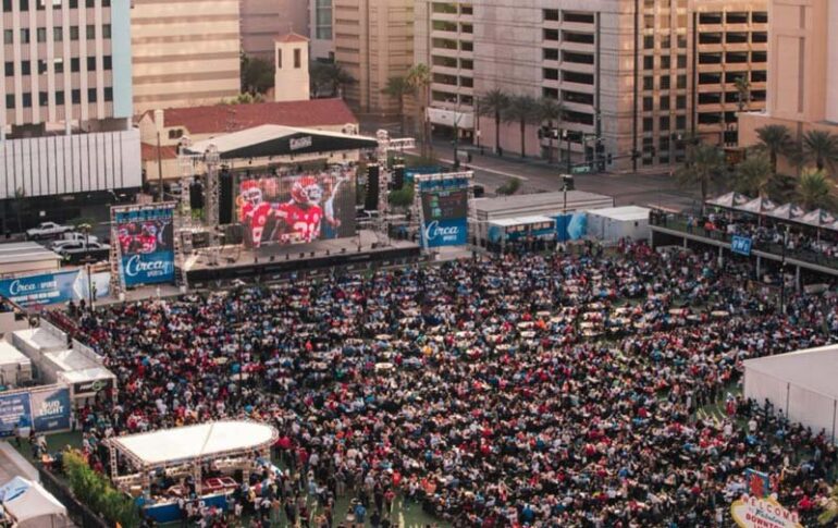 El futuro del Downtown Las Vegas Events Center