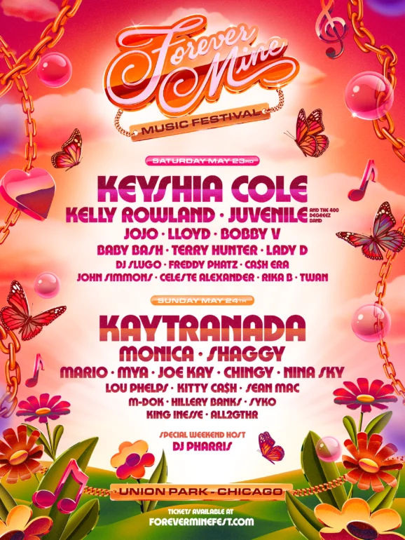 Forever Mine Festival mezcla R&B y house en Chicago