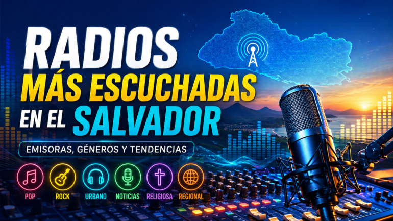 Radios más escuchadas en El Salvador