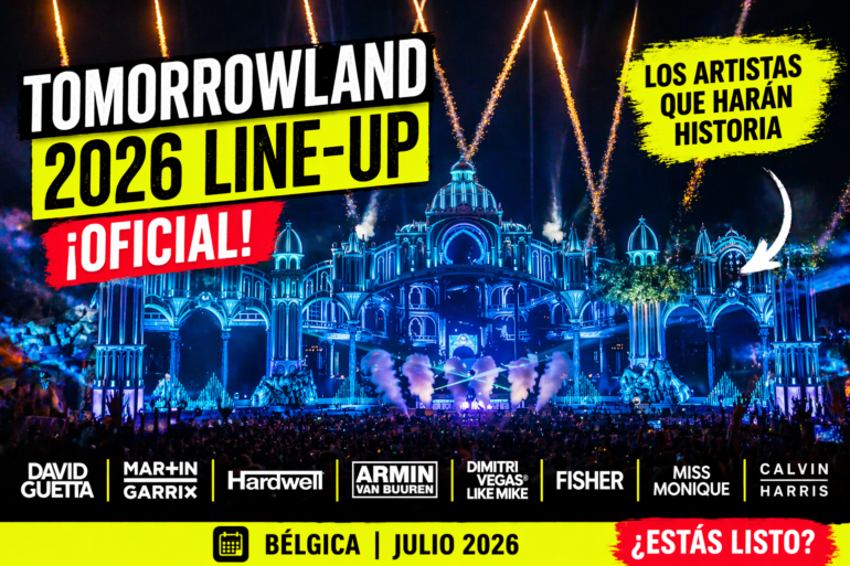 Tomorrowland 2026 Line-Up: artistas confirmados