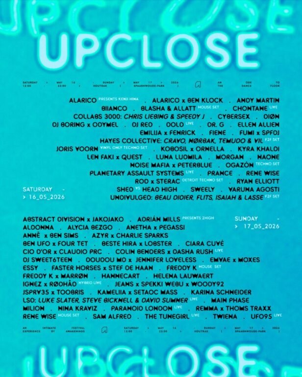 Awakenings Upclose 2026 ya tiene fechas