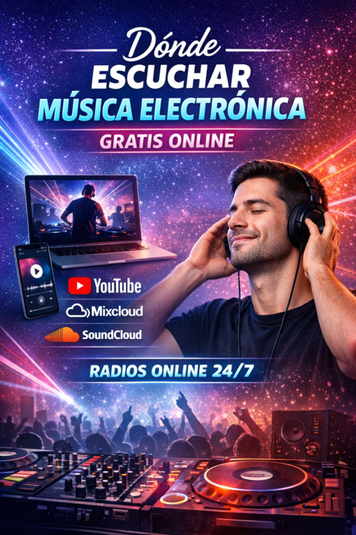 Dónde escuchar música electrónica online gratis