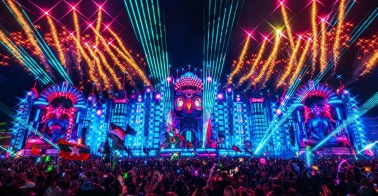 EDC Thailand 2026 revela su tema kineticMETROPOLIS