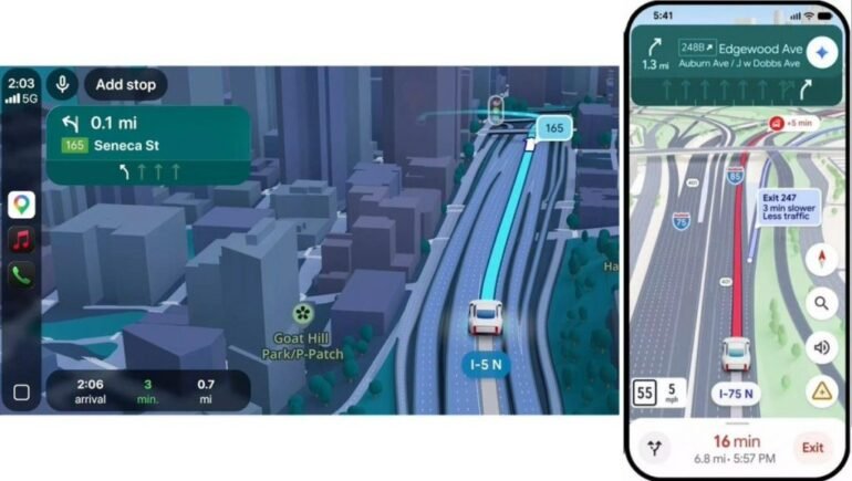 Google Maps se reinventa con IA y navegación inmersiva