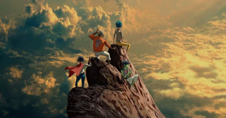 Gorillaz convierte el duelo en arte con The Mountain