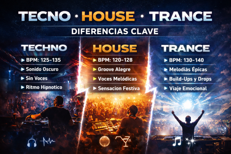 Techno vs House diferencias clave y guía rápida 2 | Pulsar Mix Radio FM Techno vs House diferencias clave y guía rápida