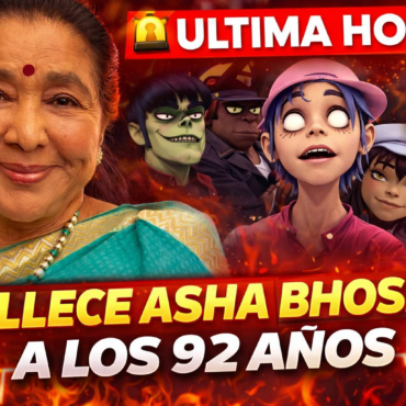 Asha Bhosle, voz de Bollywood y Gorillaz, muere