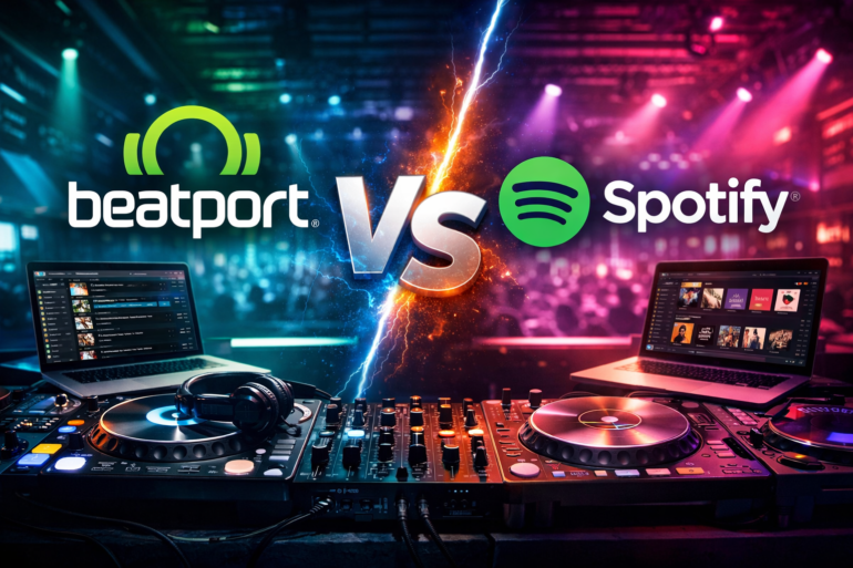 Beatport vs Spotify qué conviene a DJs en 2026