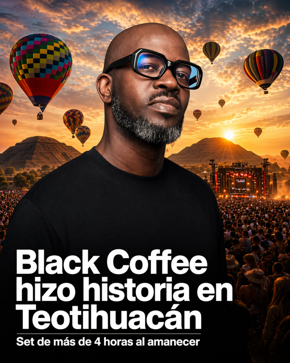 Black Coffee estremeció Teotihuacán al amanecer