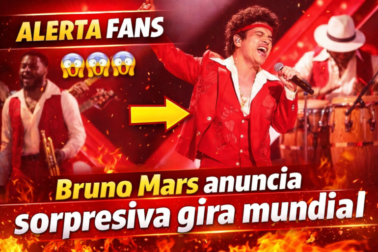 Bruno Mars lanza gira global