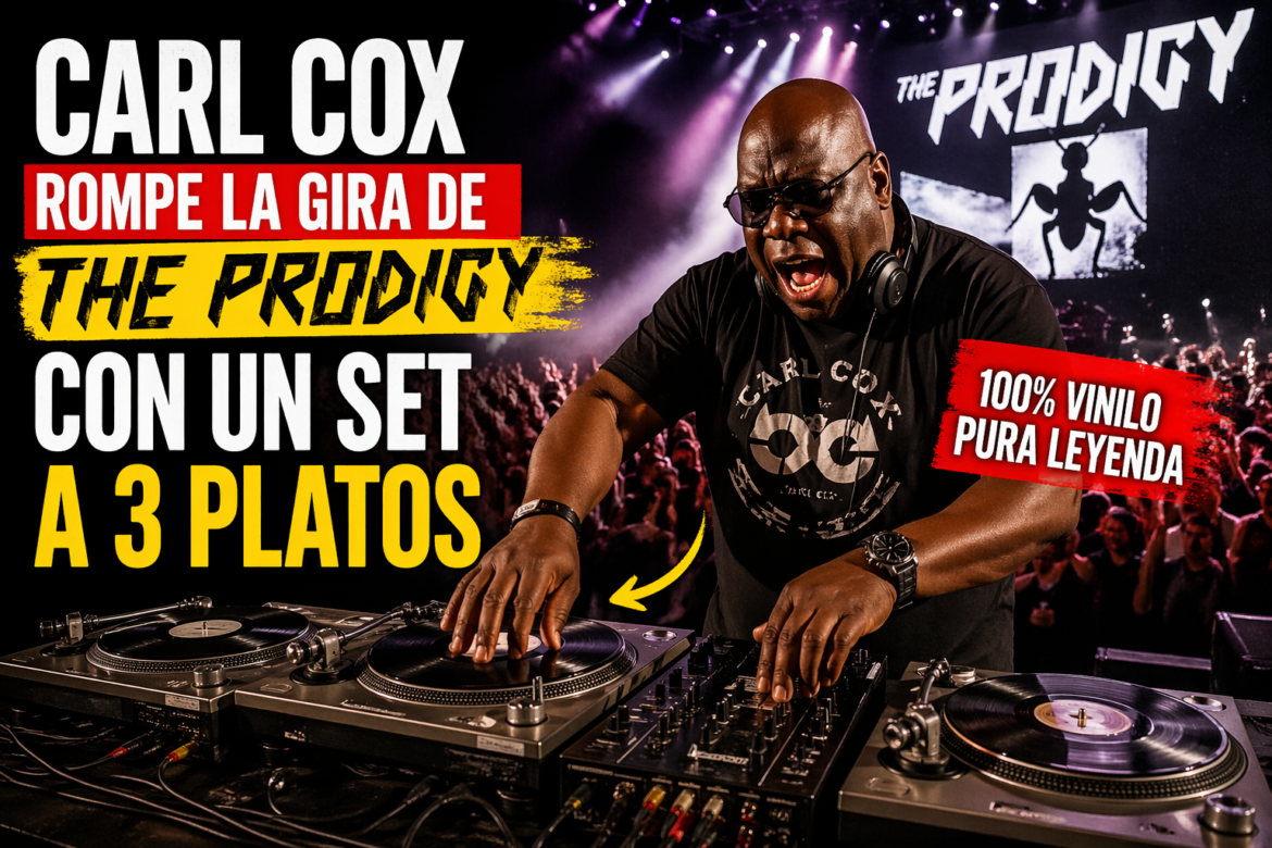 Carl Cox rompe todo con set épico en gira Prodigy | Pulsar Mix Radio FM Carl Cox rompe todo con set épico en gira Prodigy