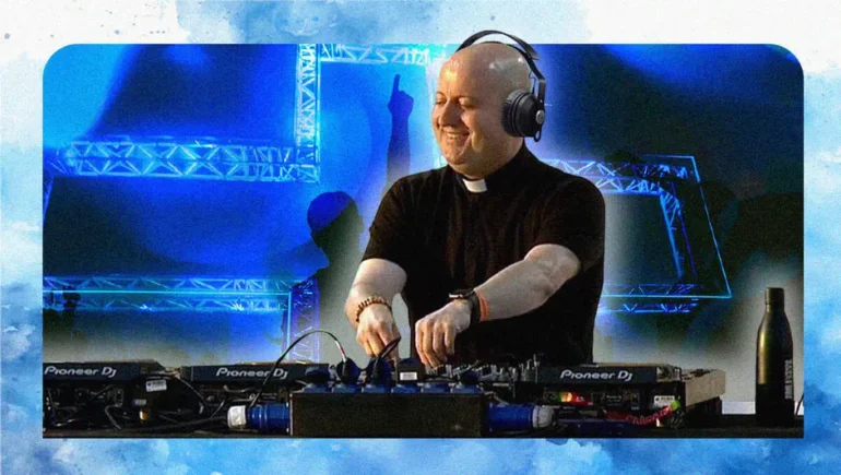 De misa a rave el fenómeno del Padre DJ