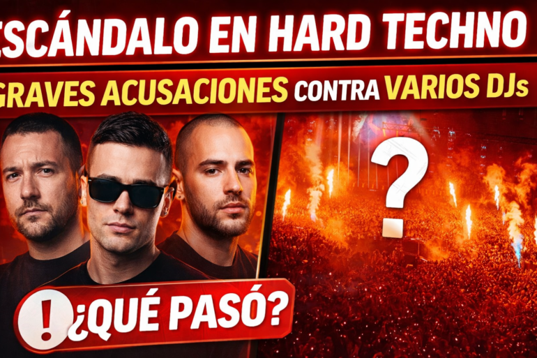 Escándalo en hard techno por acusaciones a DJs