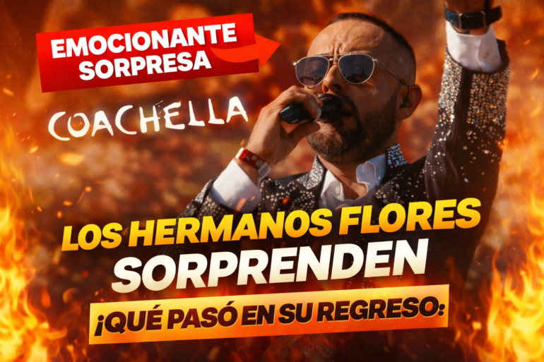 Hermanos Flores triunfan en Coachella 2026