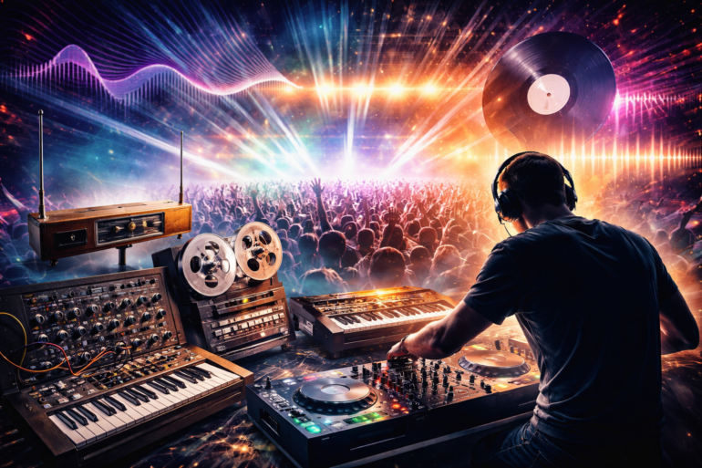 Historia de la música electrónica desde sus inicios