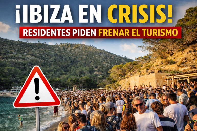 Ibiza se rebela contra el turismo masivo