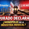 Jurado en EE.UU. apunta a monopolio de Ticketmaster