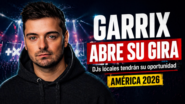 Martin Garrix sorprende: DJs locales abrirán su gira