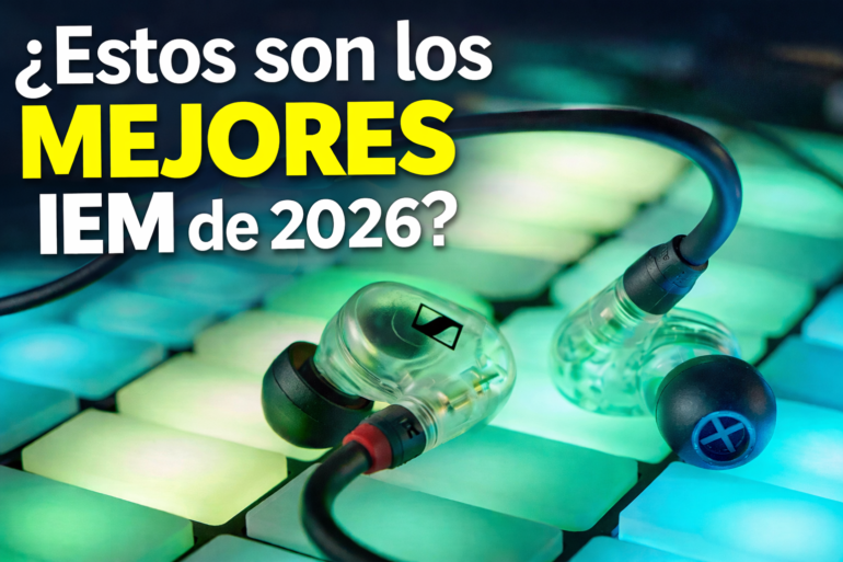 Mejores IEM 2026 para escenario y estudio