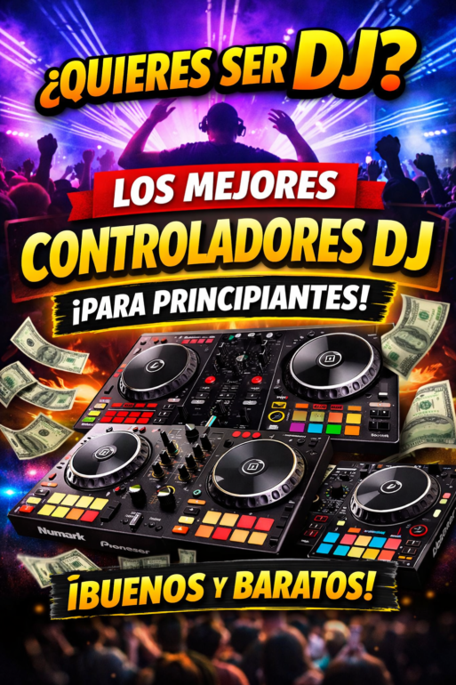 Mejores controladores DJ para principiantes 2026
