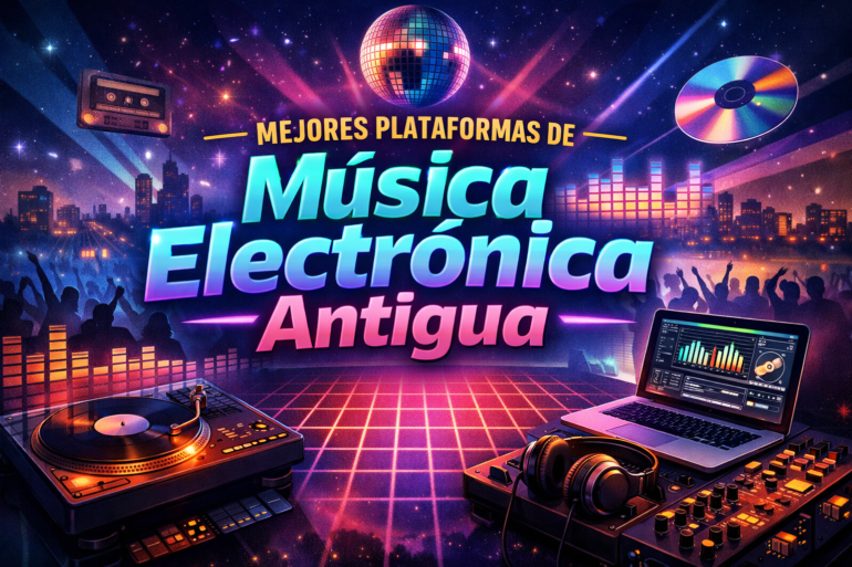 Mejores plataformas de música electrónica antigua