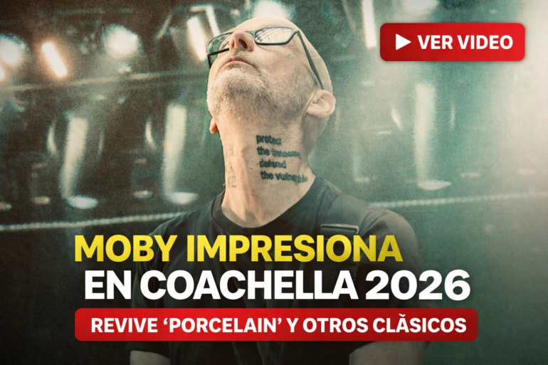 Moby revive clásicos en Coachella 2026