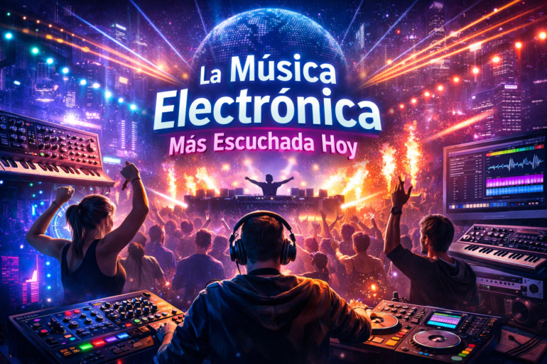Música electrónica más escuchada en 2026