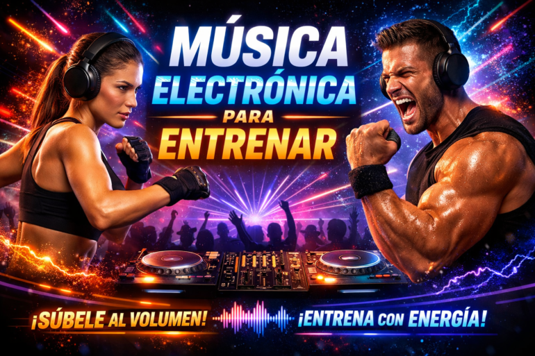 Música electrónica para entrenar con energía