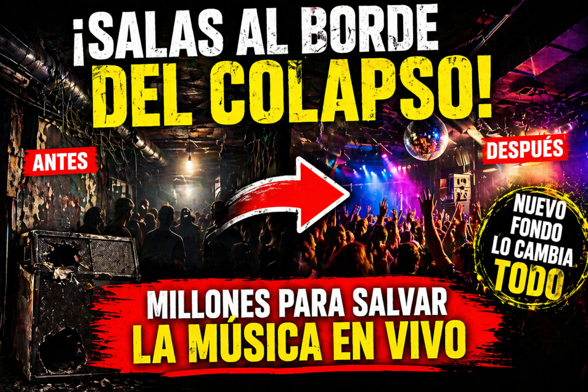 Nuevo fondo sacude salas de música en crisis