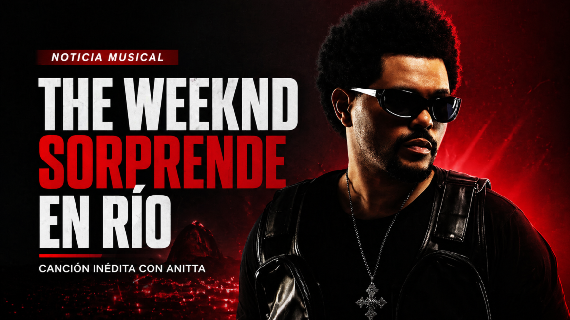 The Weeknd estrena Rio y sacude Brasil