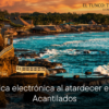 Música electrónica al atardecer en los Acantilados