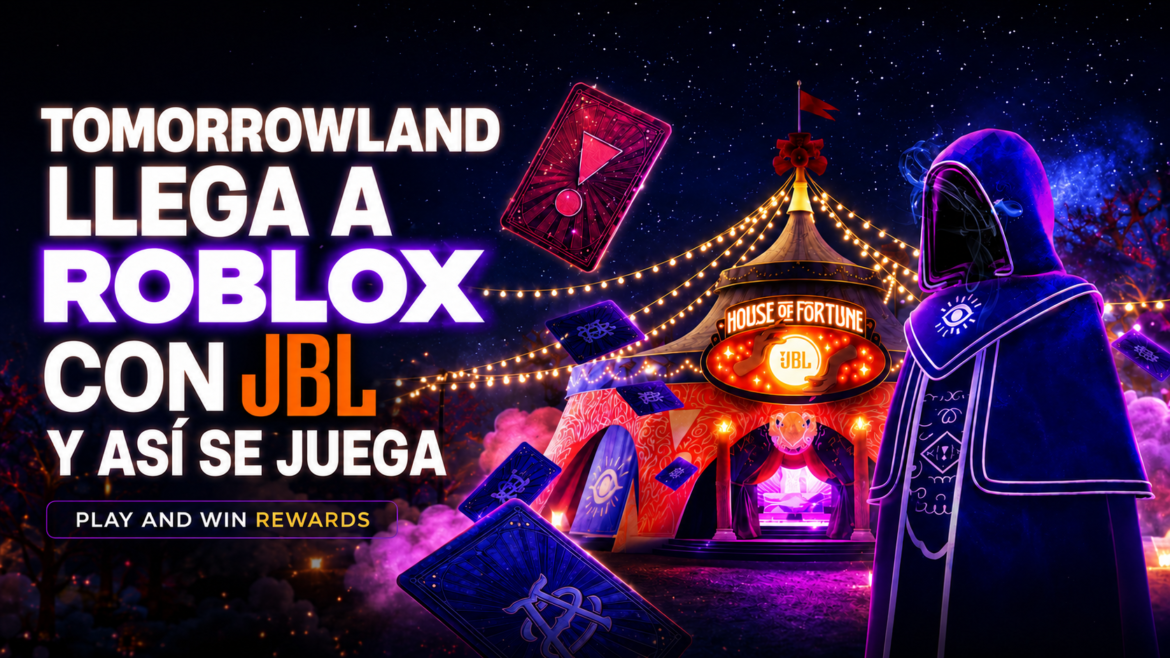 Tomorrowland llega a Roblox con JBL y así se juega | Pulsar Mix Radio FM Tomorrowland llega a Roblox con JBL y así se juega