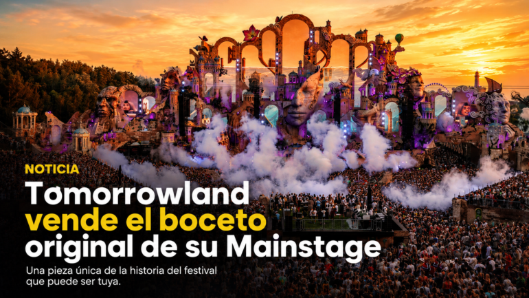 Tomorrowland vende el boceto original de su Mainstage