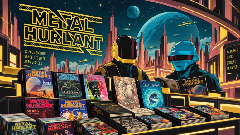 Antología de cómic de Daft Punk publicada por Métal Hurlant para 2027